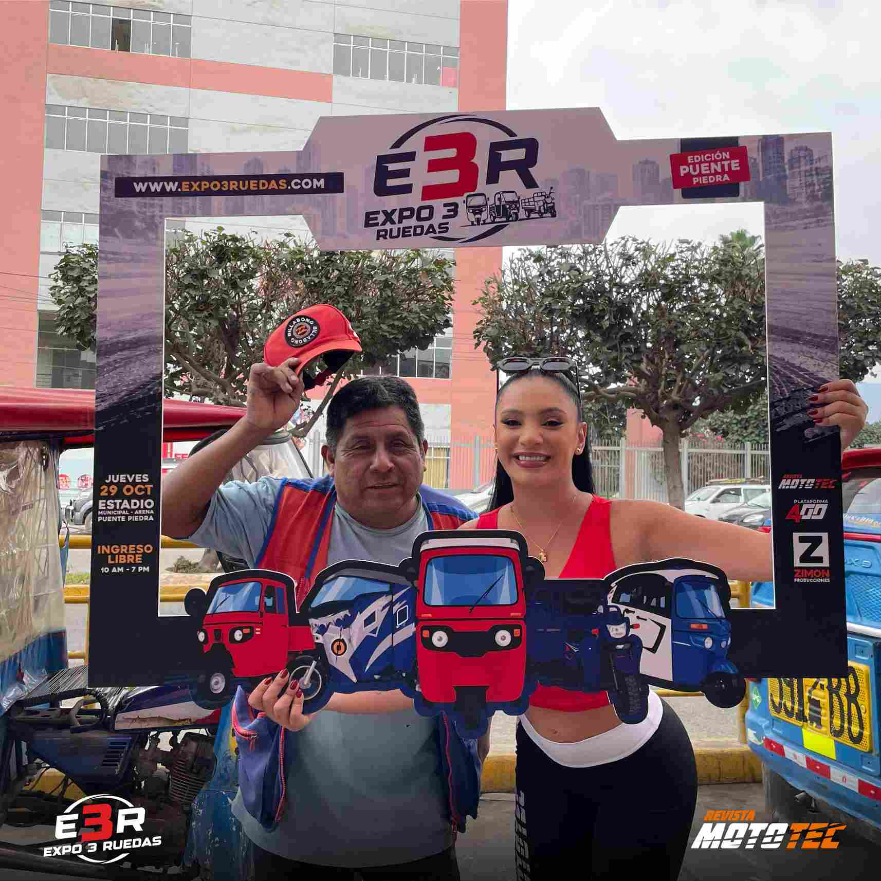 Visita a mototaxistas - Expo 3 Ruedas