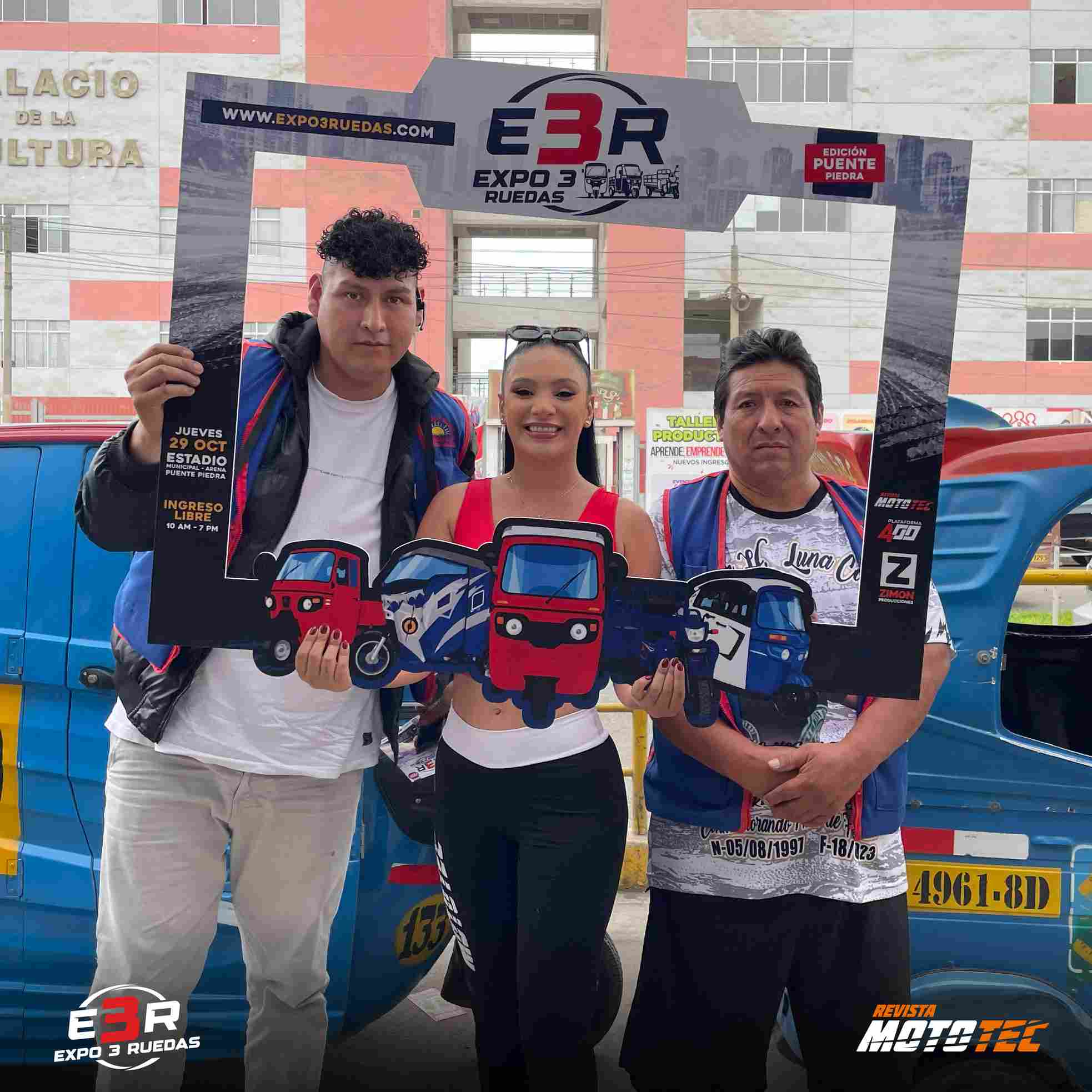 Visita a mototaxistas - Expo 3 Ruedas